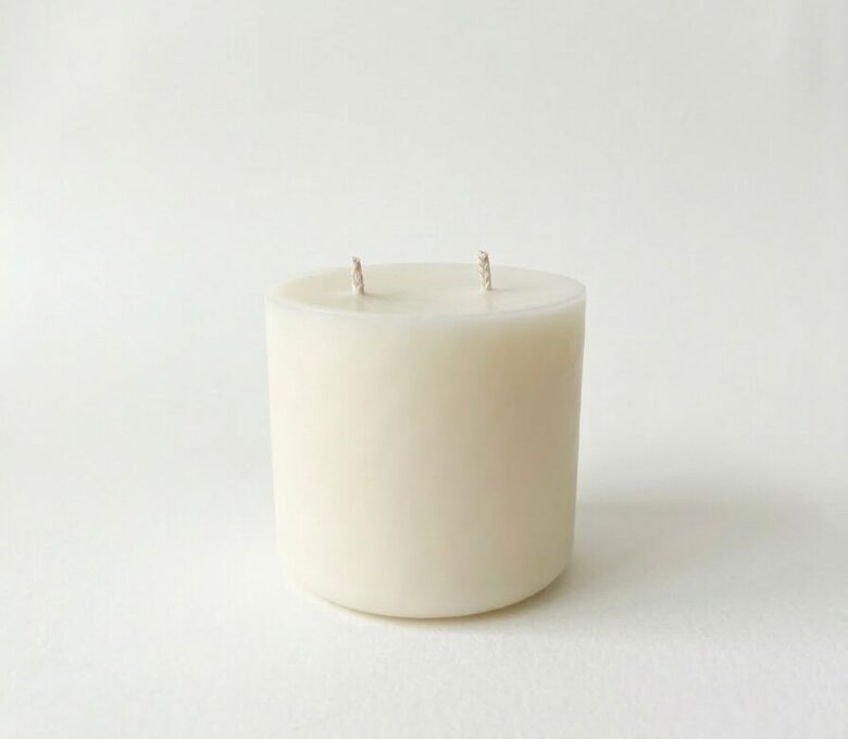 Uzpildes sojas vaska svece - refill kristāla stikla sveču traukiem bez aromāta | 230g