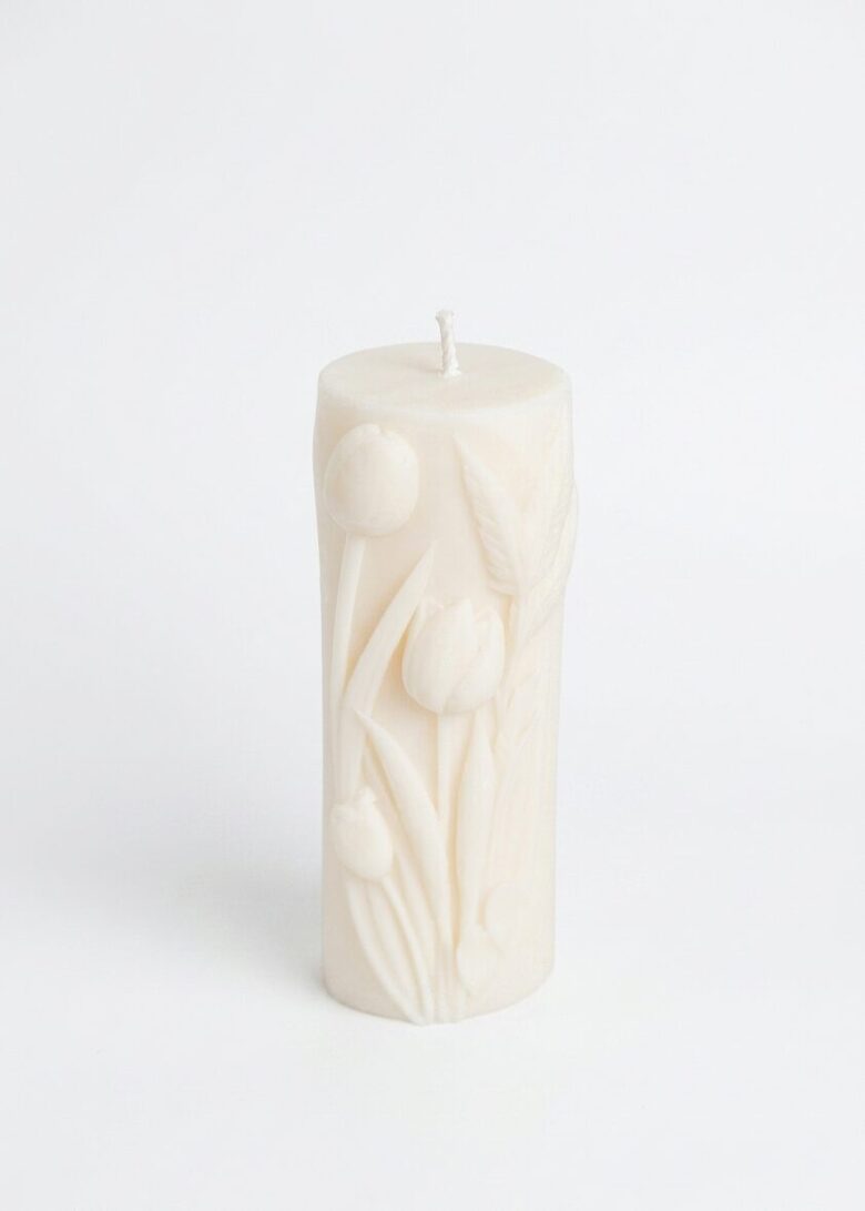 Dekoratīva vaska svece “Tulpe” | 135g