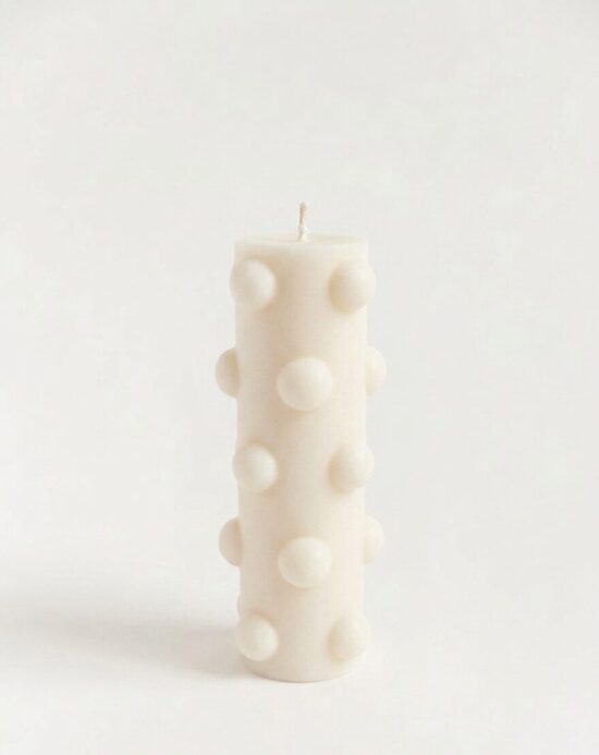 Dot Pillar dekoratīvā svece | 240g 