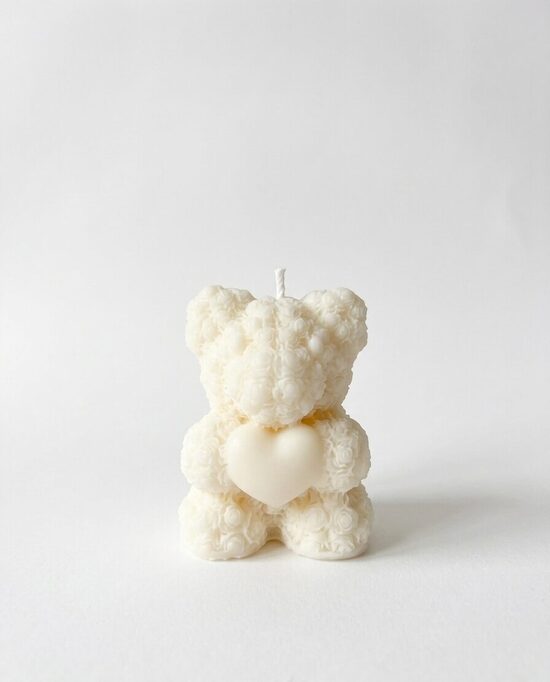 Dekoratīva rapšu vaska svece “Mazais Lācītis” 55gr