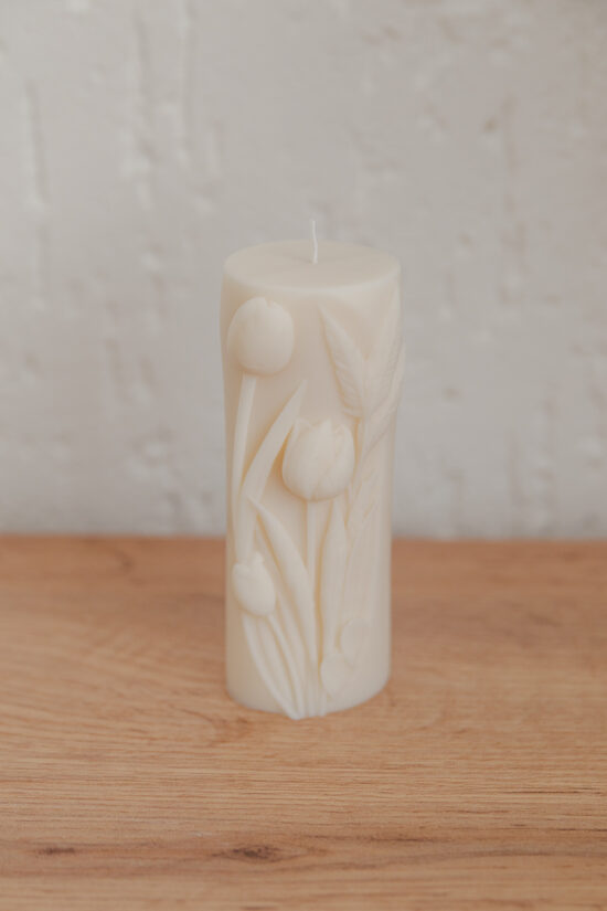 Sojas vaska svece “tulpe”